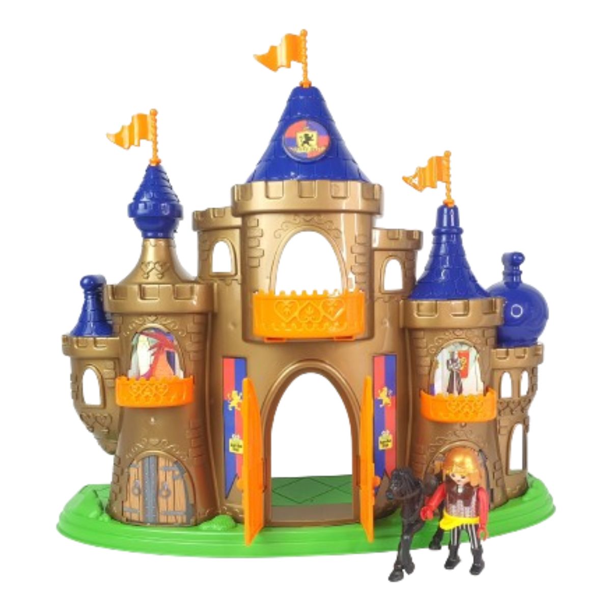 Brinquedo Castelo Medieval Cavaleiro Samba Toys Brinquedo Castelo Medieval Cavaleiro Samba Toys